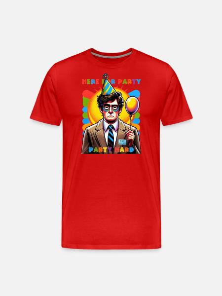 Office Party Enthusiasm Fail - Men's Premium Organic T-Shirt -