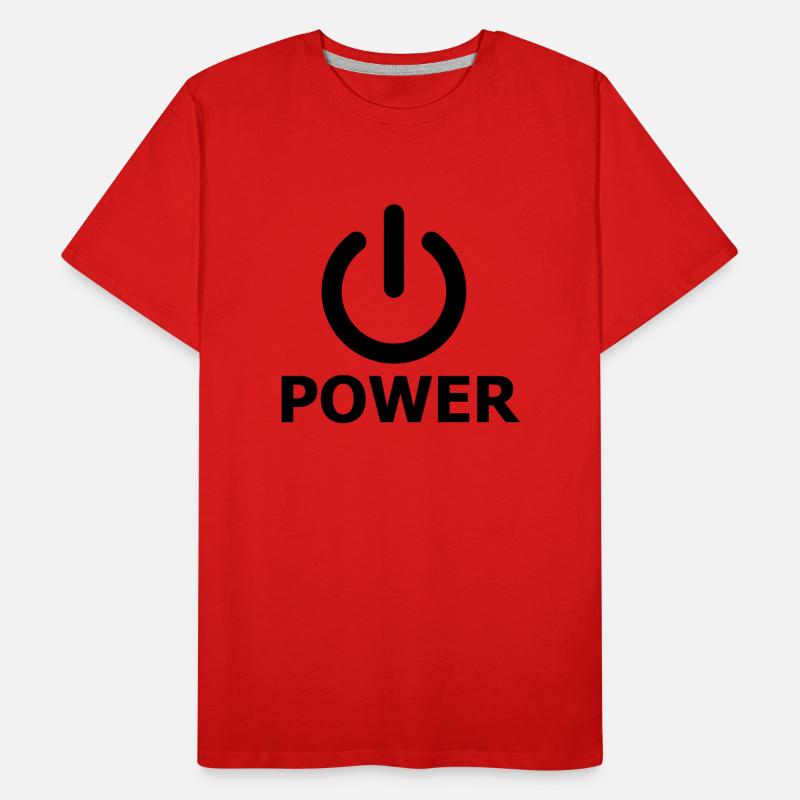 Power Männer Premium Bio T-Shirt