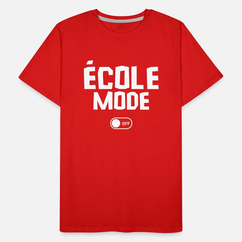 école mode off T-shirt bio Premium Homme