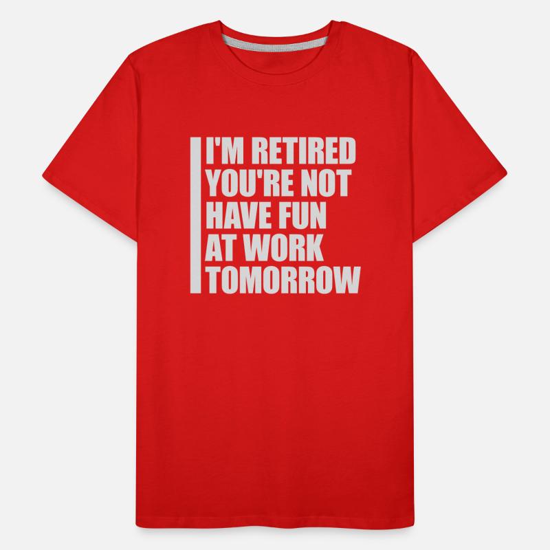 have fun at work Men's Premium Organic T-Shirt