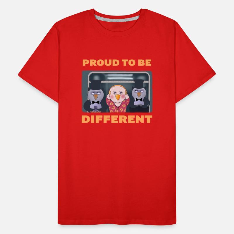 Stolz darauf, anders zu sein Männer Premium Bio T-Shirt