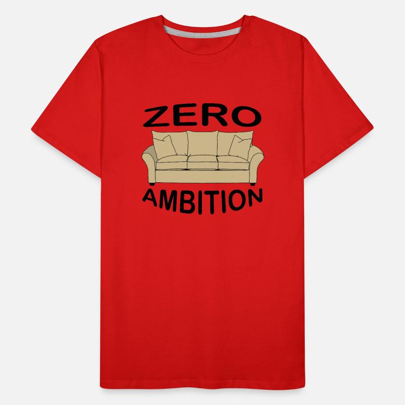 zero ambition T-shirt bio Premium Homme