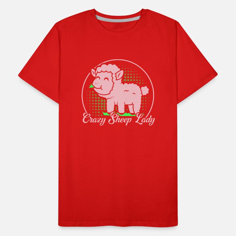 Élevage de moutons Élevage Élevage Mouton Cadeau T-shirt bio Premium Homme