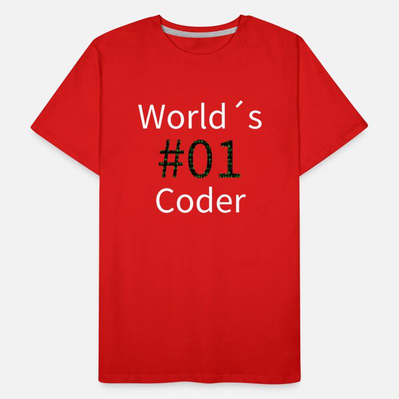 Codeur Worlds 01 T-shirt bio Premium Homme