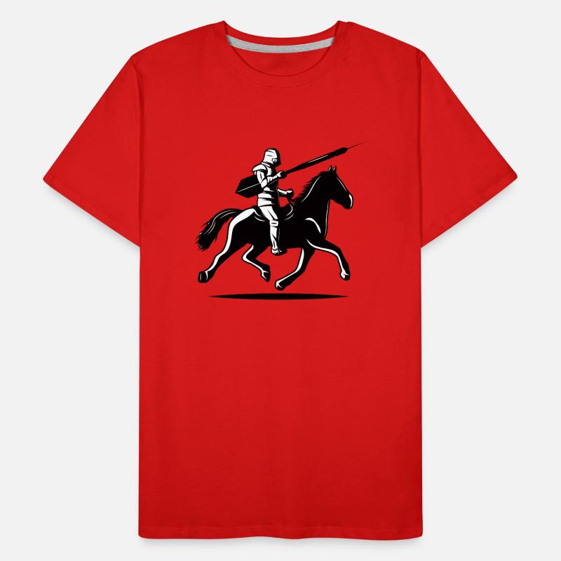 Cavalier de fléchettes T-shirt bio Premium Homme
