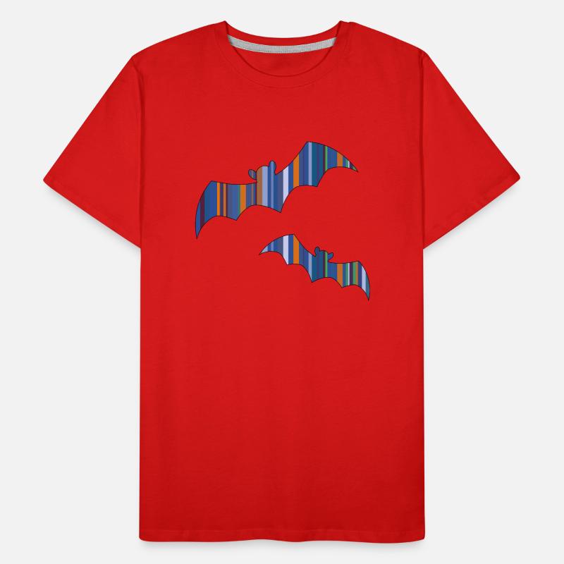 Fledermäuse Männer Premium Bio T-Shirt