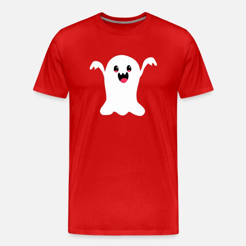 geist - Männer Premium Bio T-Shirt - Rot