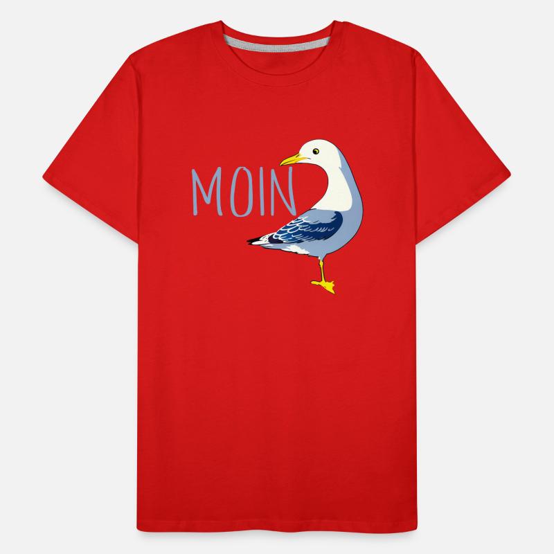 Hello with Möve Men's Premium Organic T-Shirt