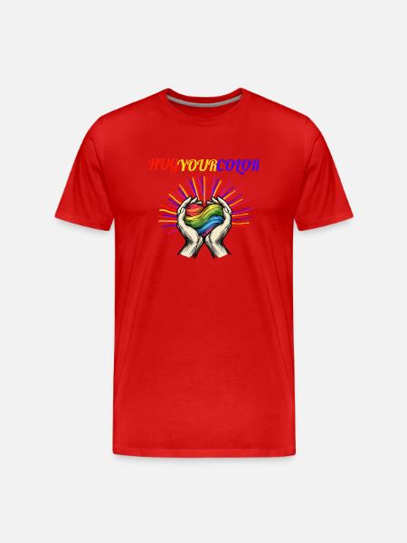 Pride 2024 - Men's Premium Organic T-Shirt - red