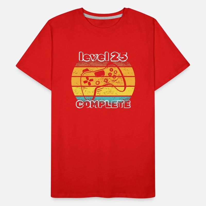 level 25 complete T-shirt bio Premium Homme