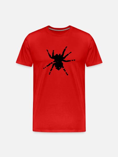 spider_insects_1 - Men's Premium Organic T-Shirt - red