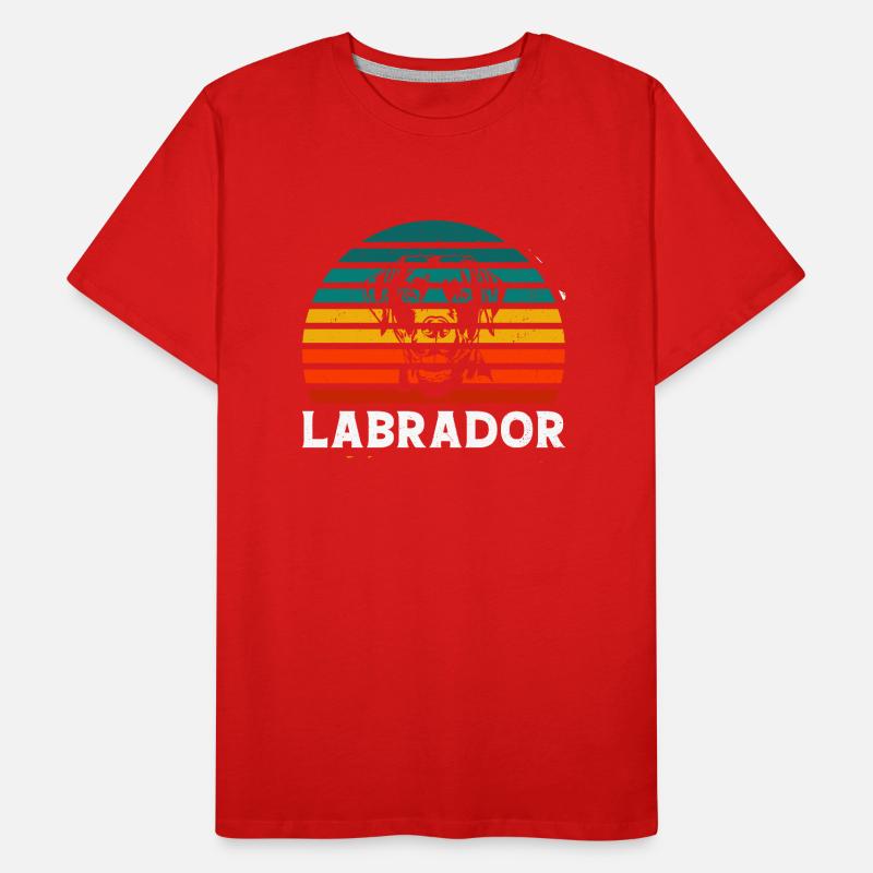 labrador T-shirt bio Premium Homme
