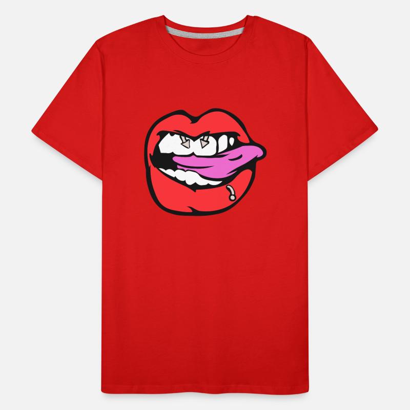 nipple piercing Men's Premium Organic T-Shirt