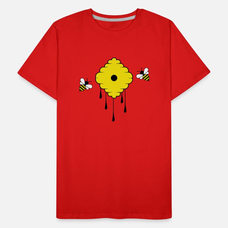 honey bees Men's Premium Organic T-Shirt
