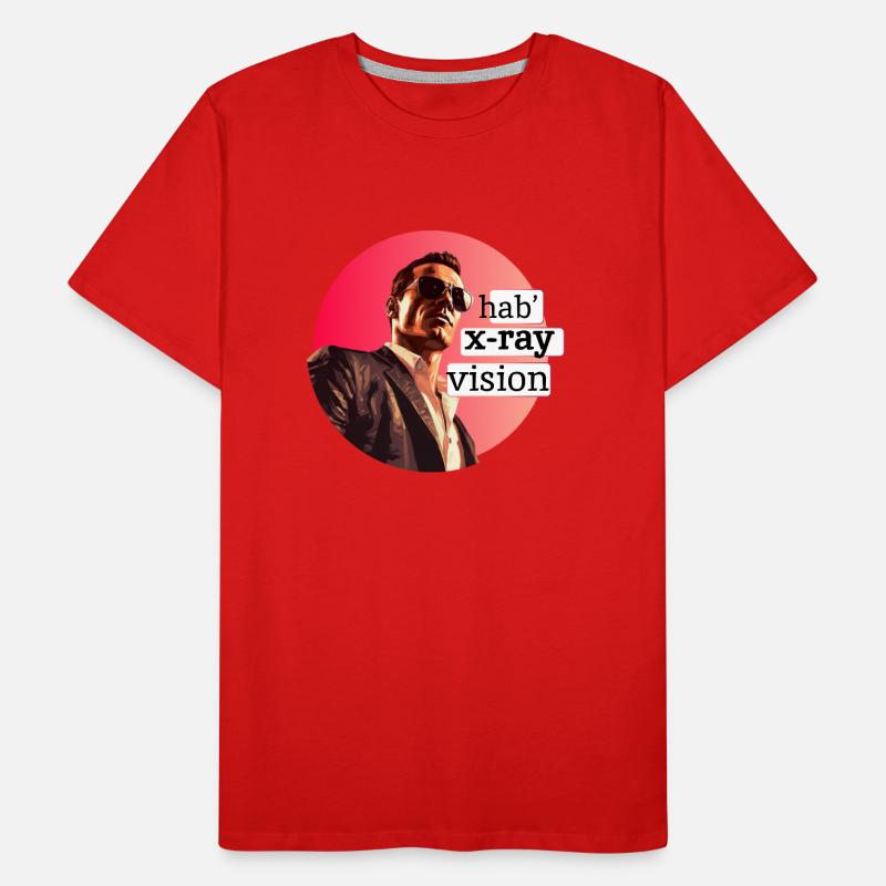 X-Ray vision Männer Premium Bio T-Shirt