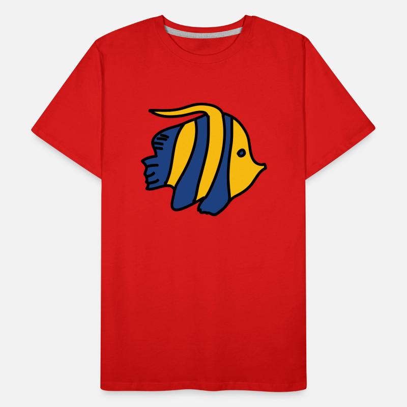 Flounder Men's Premium Organic T-Shirt
