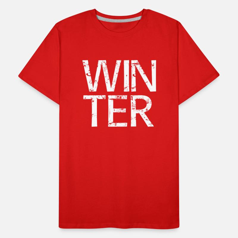 Winter Men's Premium Organic T-Shirt