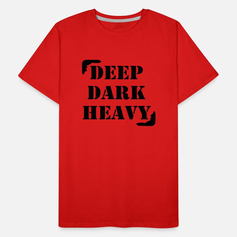 DeepDarkHeavy Männer Premium Bio T-Shirt