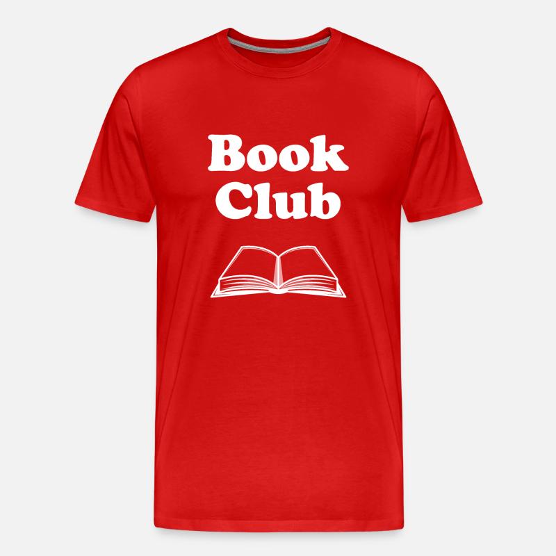 Buchgemeinschaft - Männer Premium Bio T-Shirt - Rot