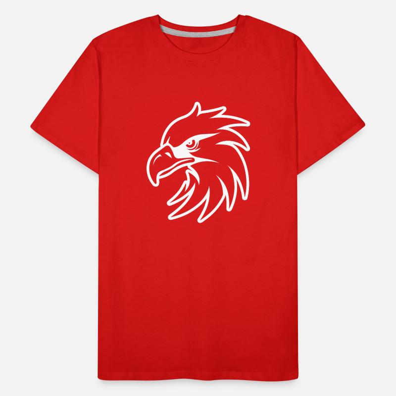 Eagle Eagle Head Men's Premium Organic T-Shirt