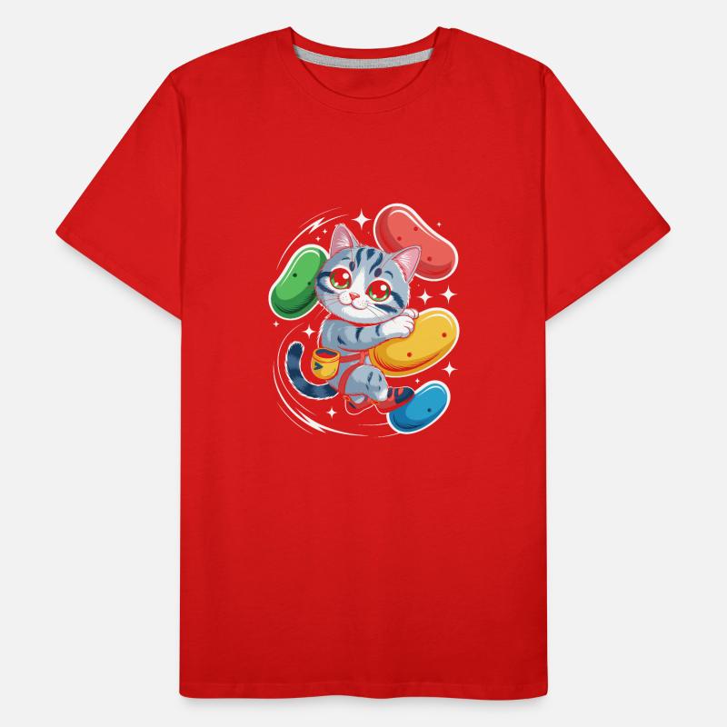 Boulder Cat Men's Premium Organic T-Shirt