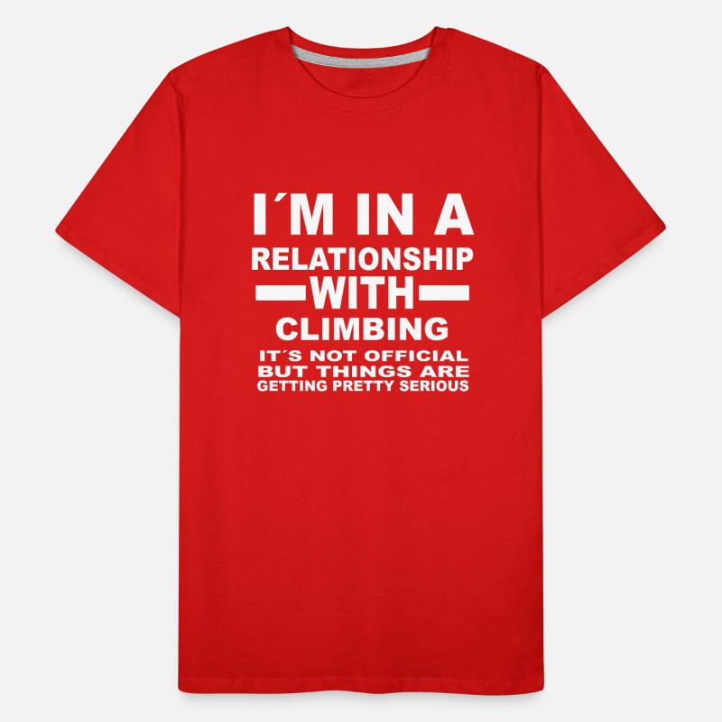 relationship with CLIMBING Men's Premium Organic T-Shirt
