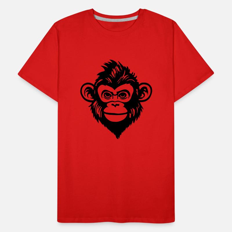 Monkey Men's Premium Organic T-Shirt