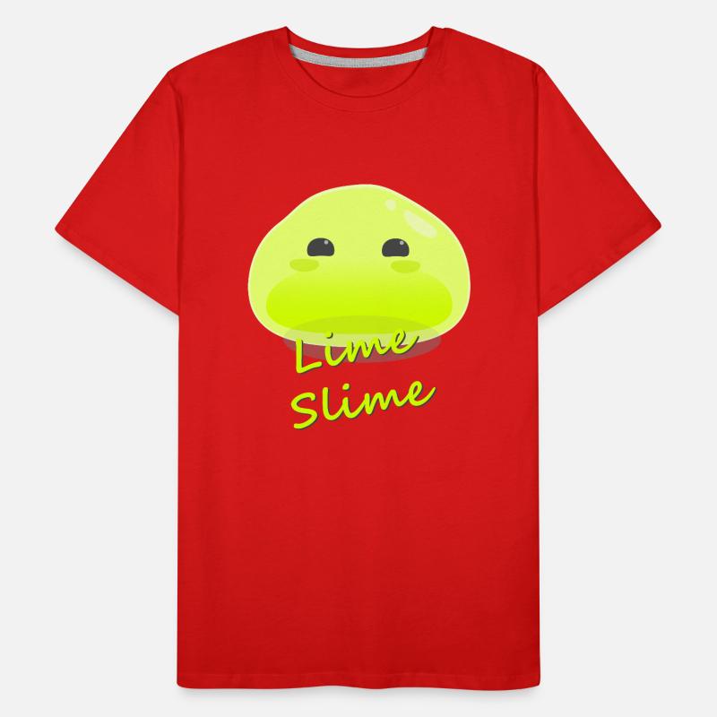 Lime Slime Men's Premium Organic T-Shirt