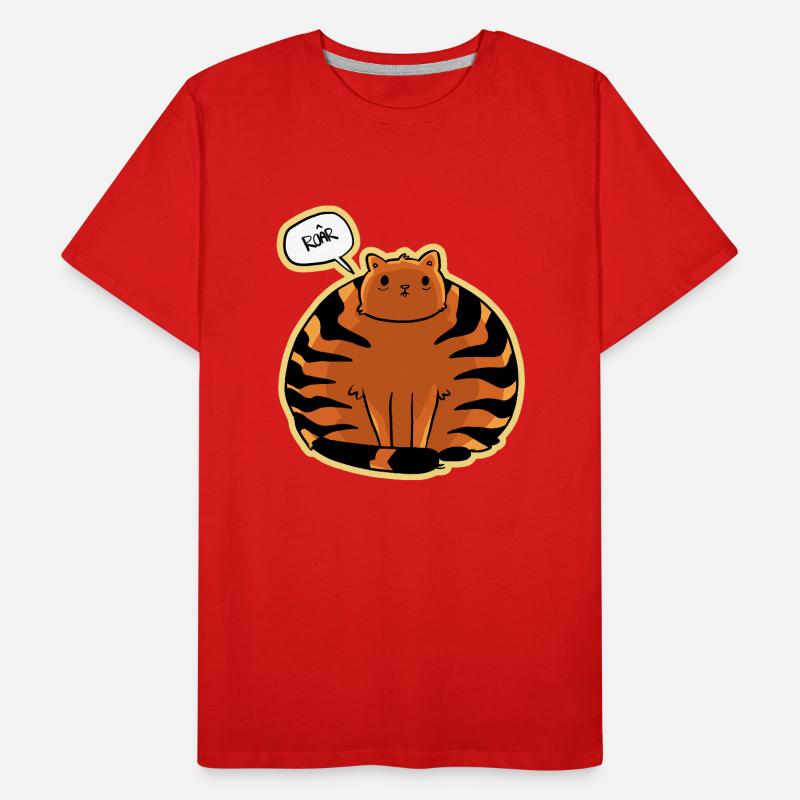 Roar Cat Men's Premium Organic T-Shirt