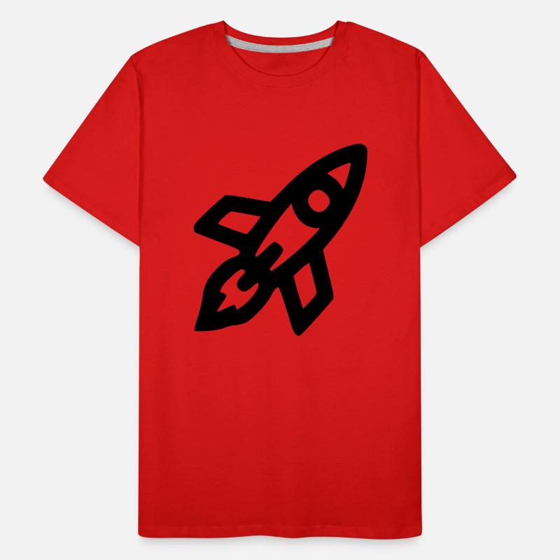 Fusée T-shirt bio Premium Homme