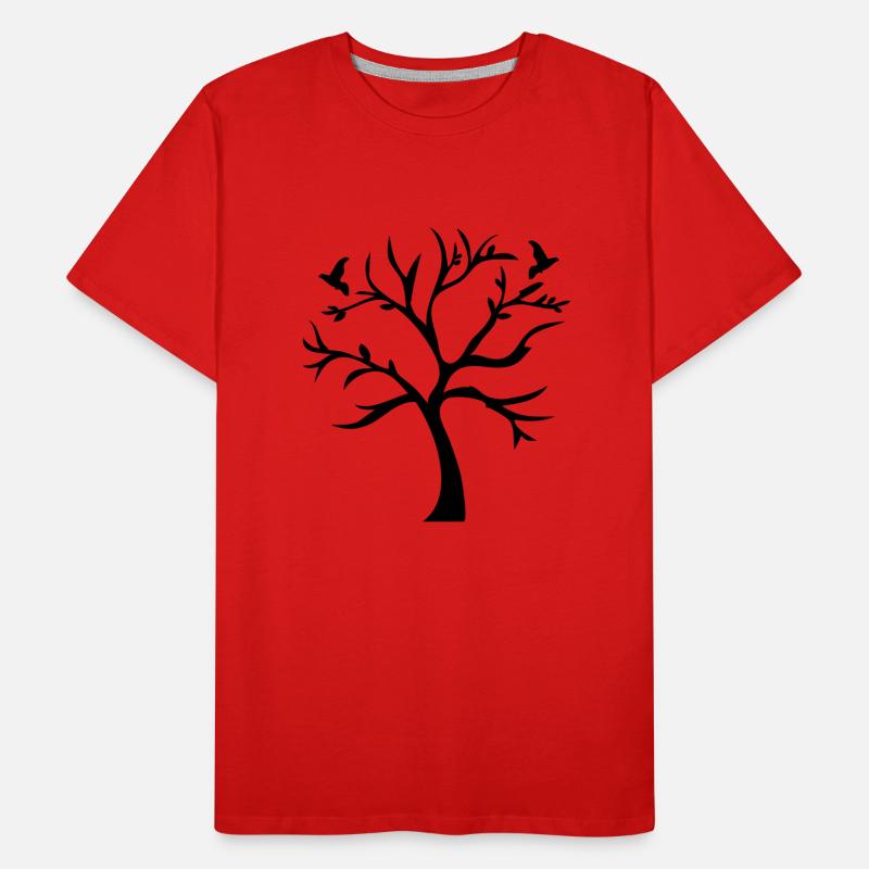 Tree & Brids Männer Premium Bio T-Shirt