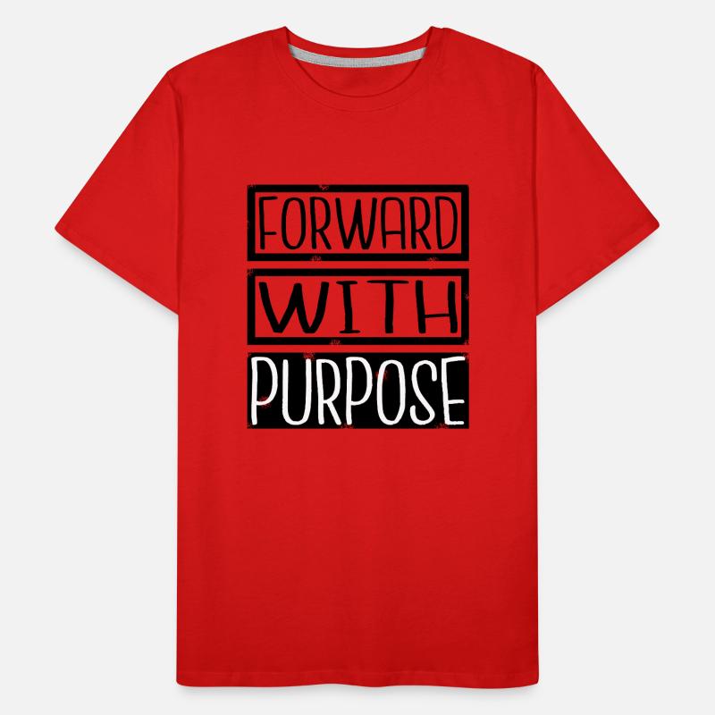 Progress Growth Change Development Enthusiasm Men's Premium Organic T-Shirt