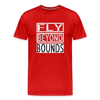 present birthday present imaginative minds - Men's Premium Organic T-Shirt - red - Front - Damien (186cm)