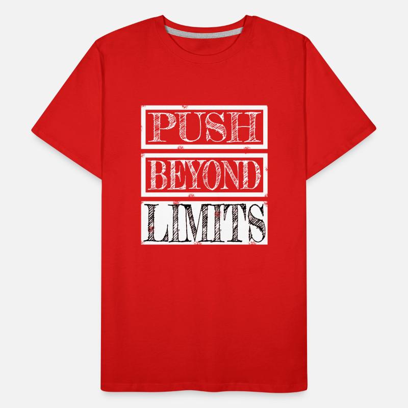 Devis d’entraînement Citations d’endurance T-shirt bio Premium Homme
