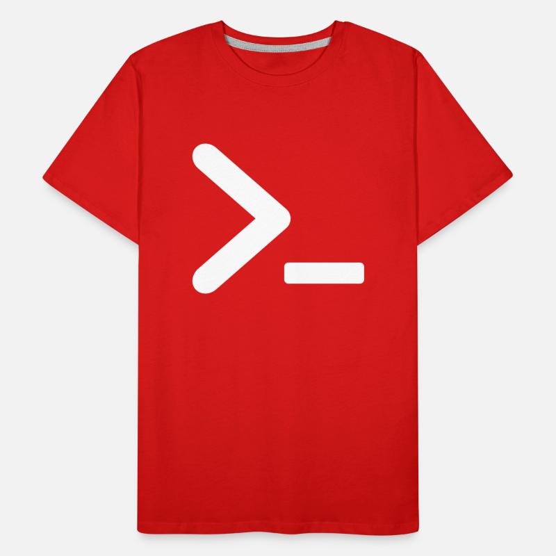 >_ OS Programm prompt Männer Premium Bio T-Shirt