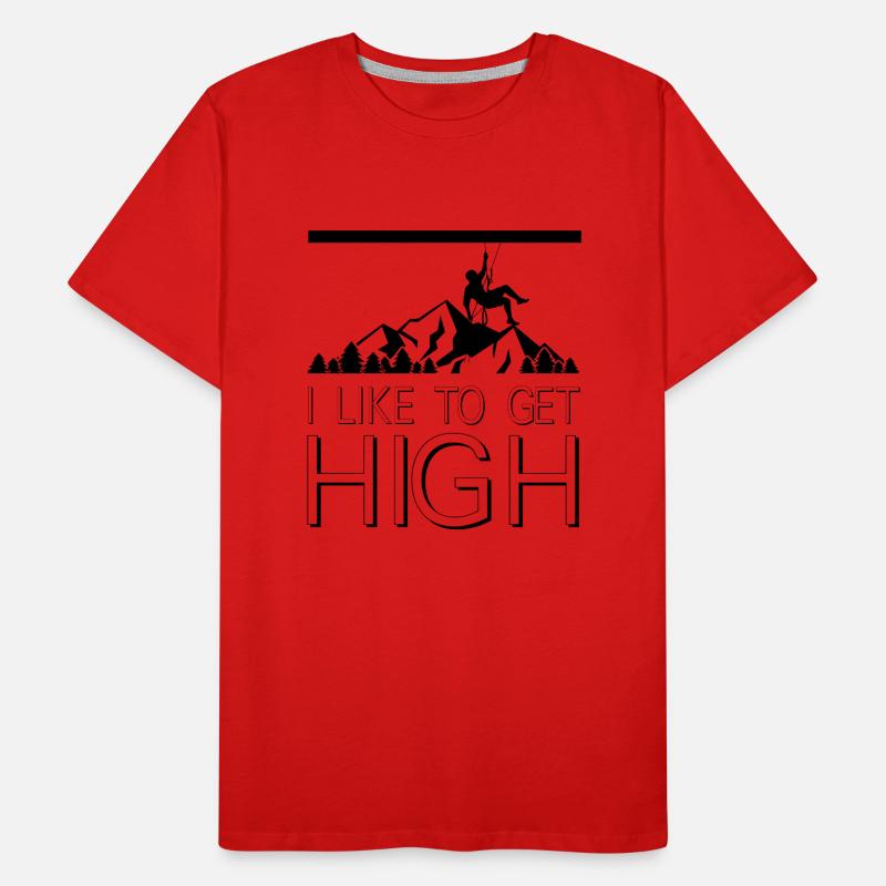 Escalade de bloc T-shirt bio Premium Homme