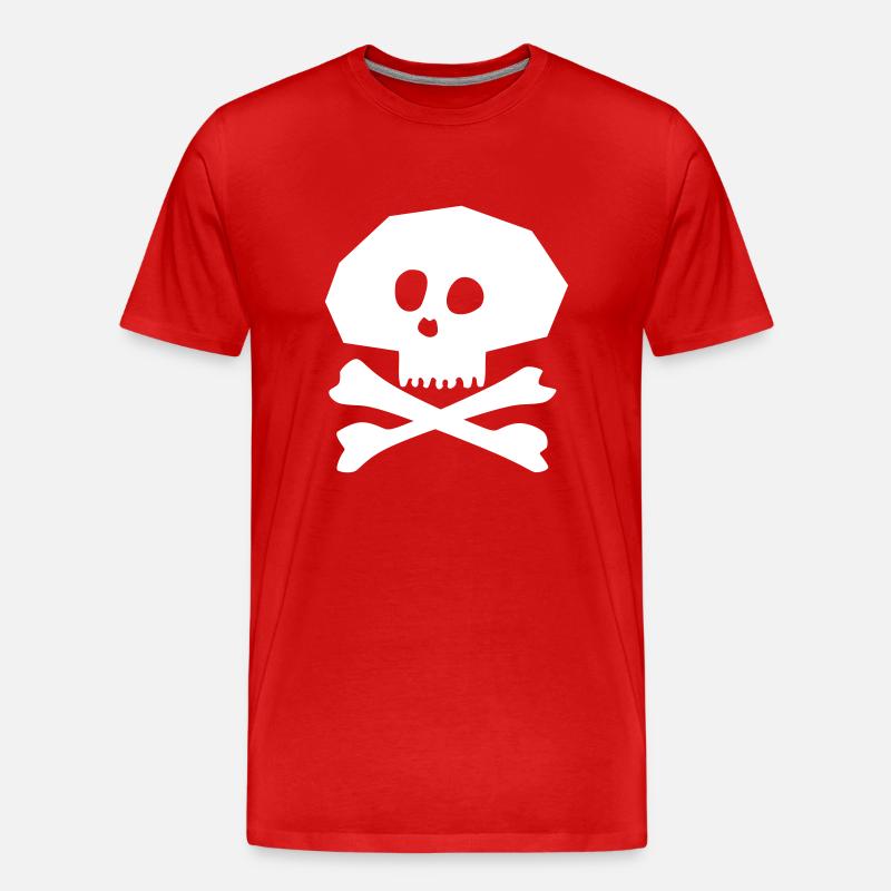 Sake - Männer Premium Bio T-Shirt - Rot