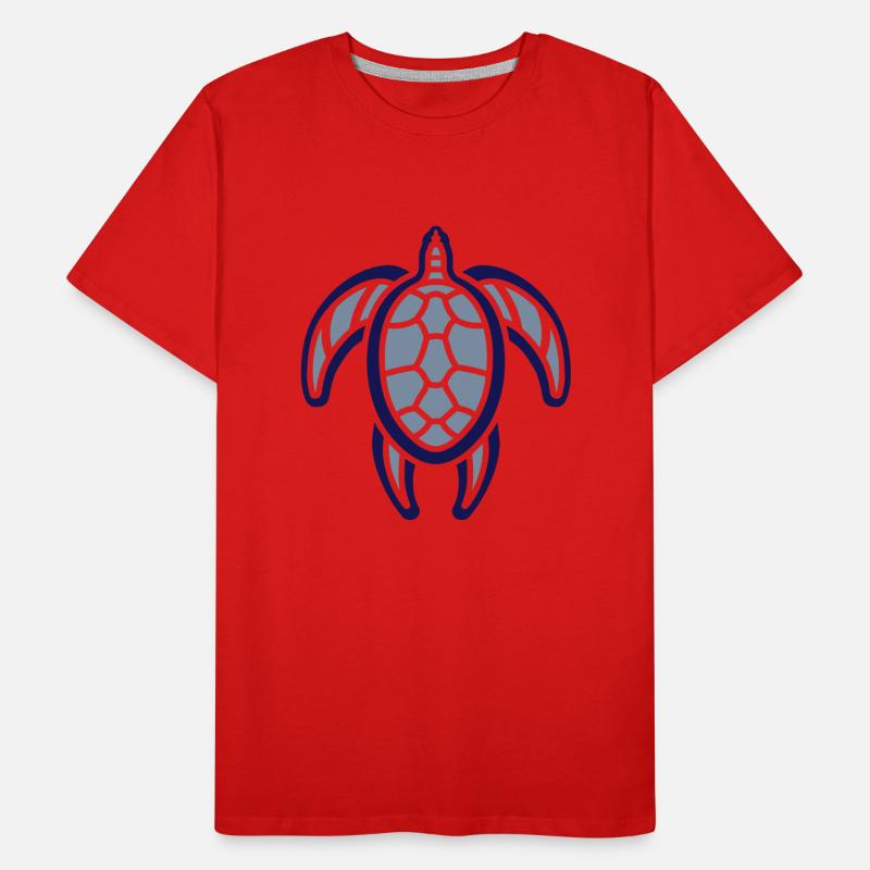 wee turtle Männer Premium Bio T-Shirt