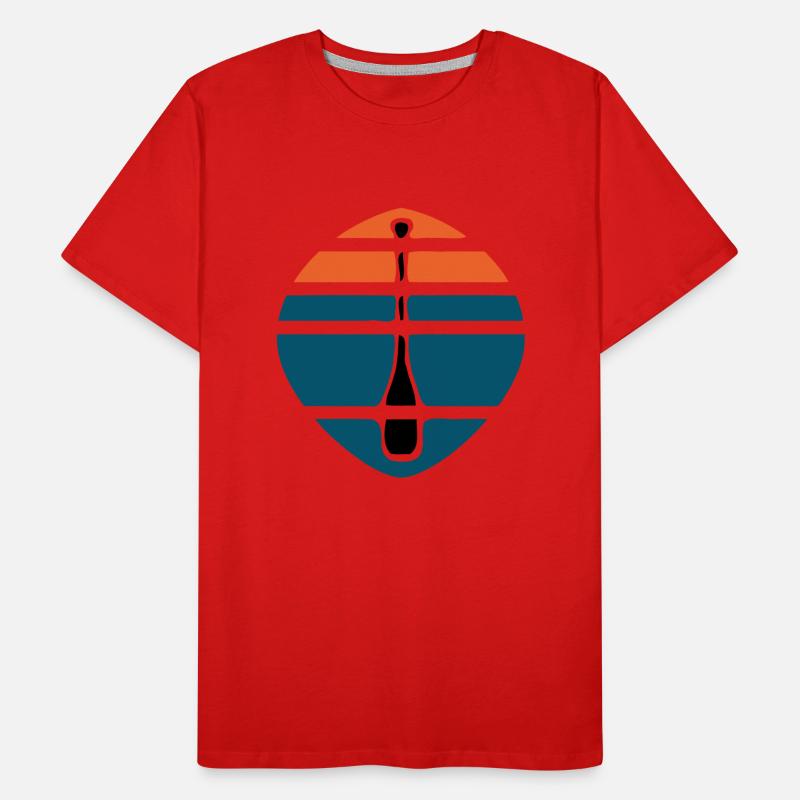 Paddle Sunset Logo T-shirt bio Premium Homme