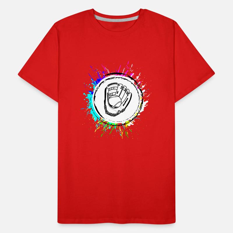 Cuisson à la poêle Coloré Cuisinier T-shirt bio Premium Homme