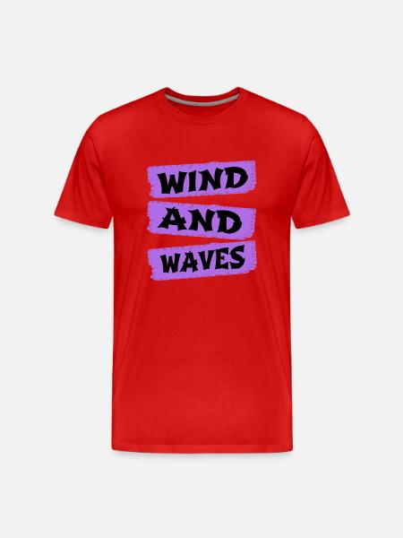 Windsurfing Equipment Fun Freedom - Men's Premium Organic T-Shirt - red