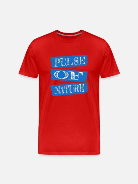 Happy Wilderness Trekking Wilderness - Men's Premium Organic T-Shirt - red