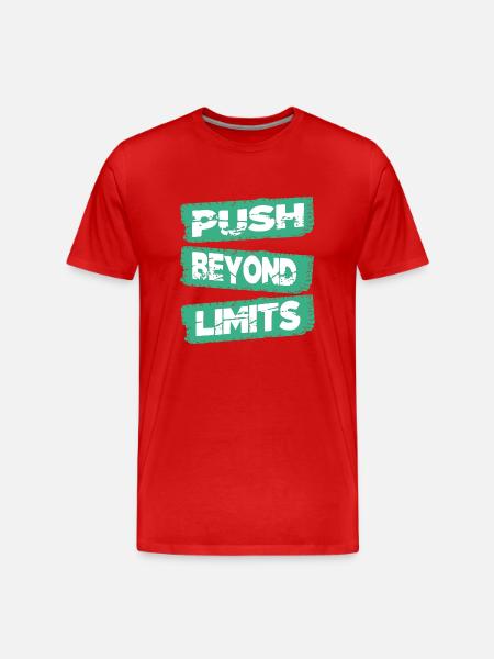Lasting Endurance Building Endurance - Men's Premium Organic T-Shirt - red