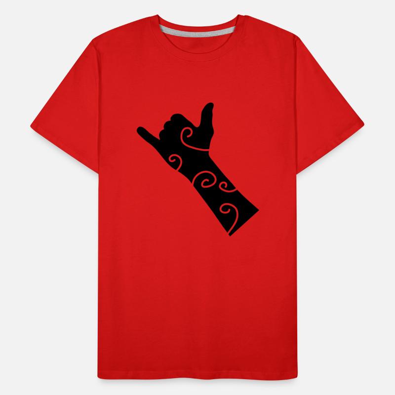 main T-shirt bio Premium Homme
