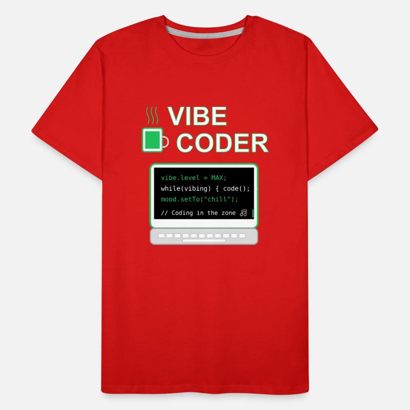 Codeur Vibe T-shirt bio Premium Homme