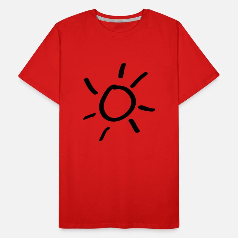 soleil T-shirt bio Premium Homme