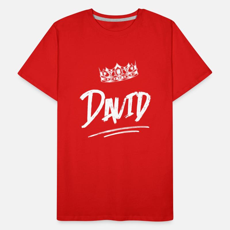 David Männer Premium Bio T-Shirt