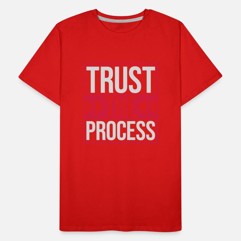faire confiance au processus Devis T-shirt bio Premium Homme