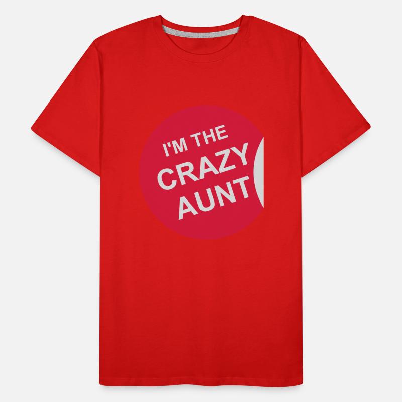 at The Crazy Aunt Men's Premium Organic T-Shirt