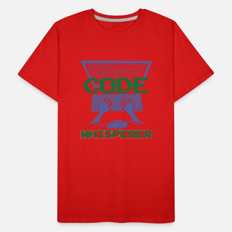 Code Whisperer Men's Premium Organic T-Shirt